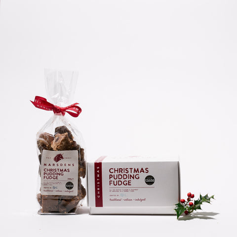 Marsdens Christmas Pudding Fudge