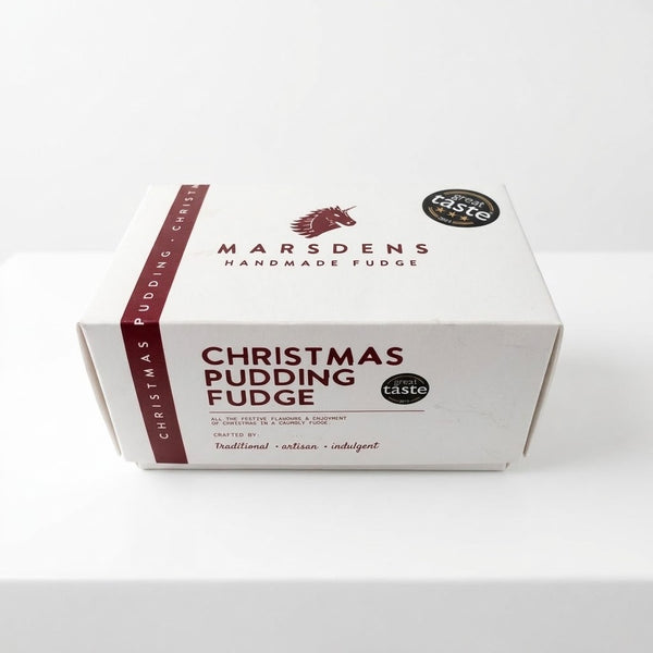 Christmas Pudding Fudge - Gift Box
