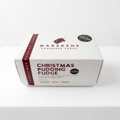 Christmas Pudding Fudge - Gift Box